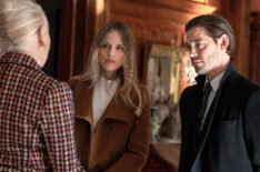 Kate Burton, Halston Sage, and Tom Payne in Prodigal Son - 'Bad Manners'