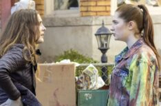 Shameless, Season 11 - Elise Eberle as Sandy and Emma Kenney as Debbie