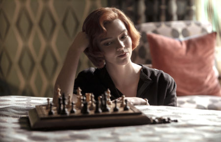 Anya Taylor-Joy in the Queen's Gambit