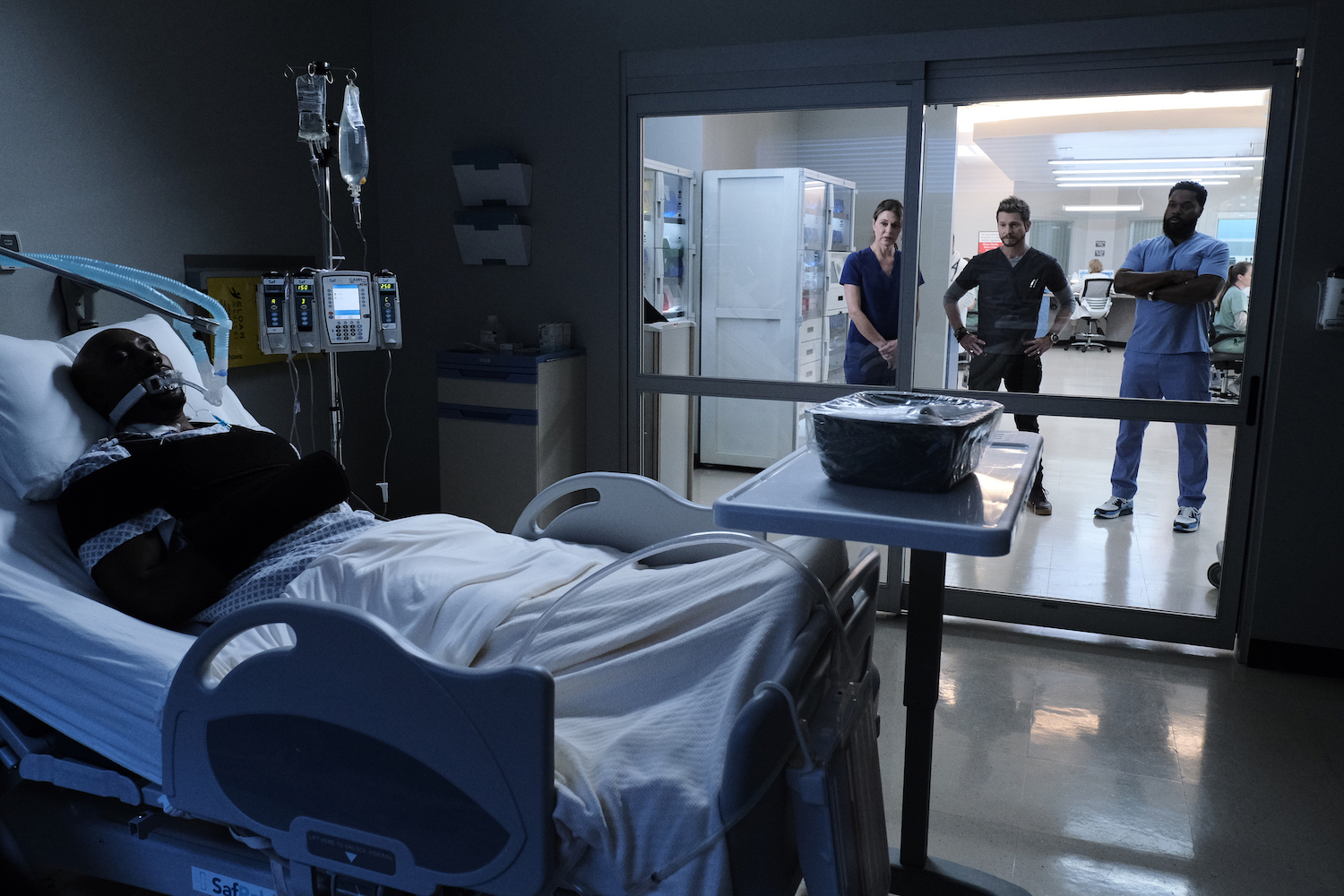 Cain Coma The Resident Season 4 Episode 3 Kit Conrad AJ