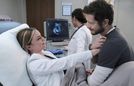 The Resident Season 4 Episode 3 Nic Conrad Baby Ultrasound