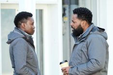 Shaunette Renée Wilson and Malcolm-Jamal Warner in the 'First Days, Last Days' episode of The Resident - Season 4 Episode 8