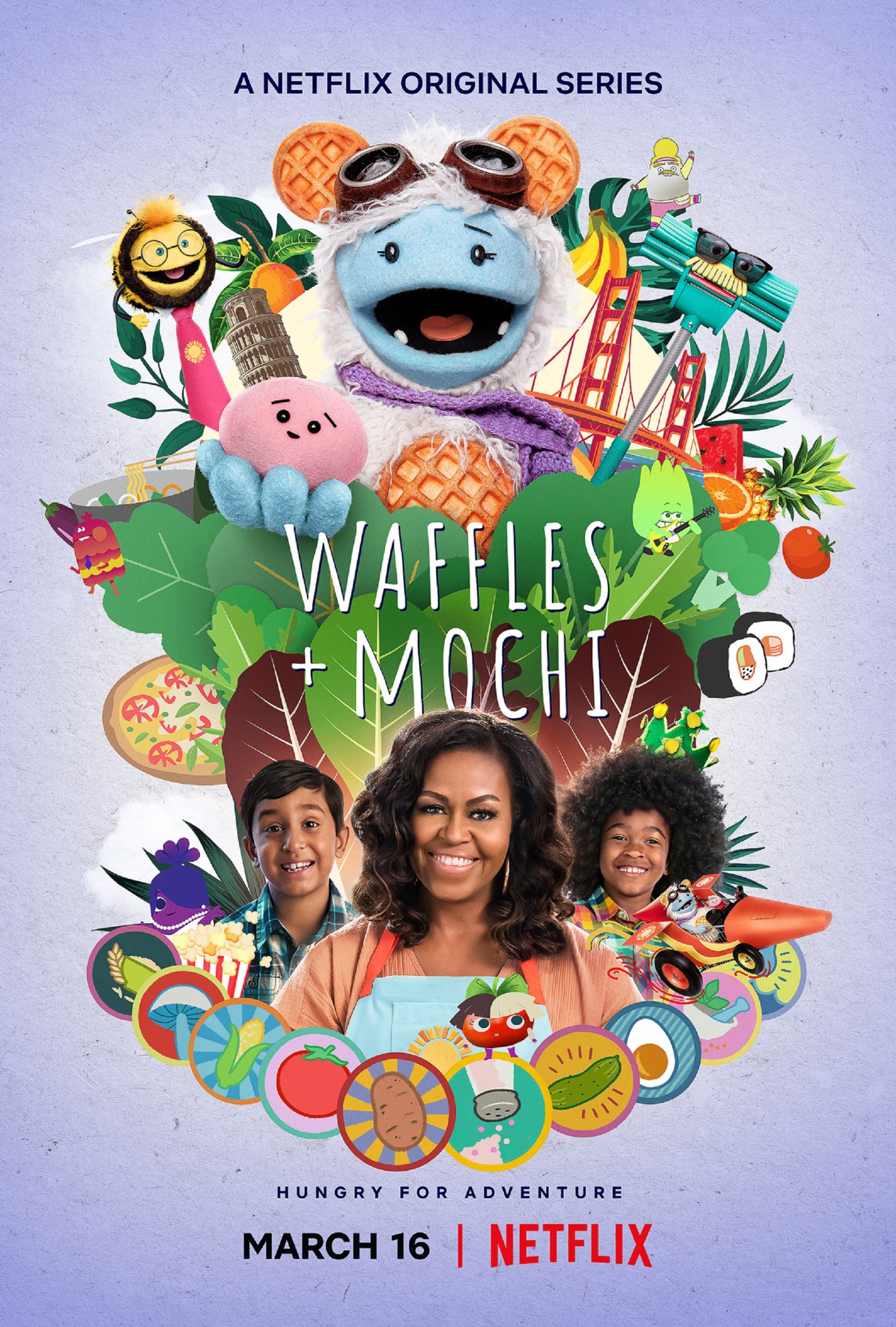Michelle Obama s Waffles Mochi Kids Series Gets Netflix Premiere Date
