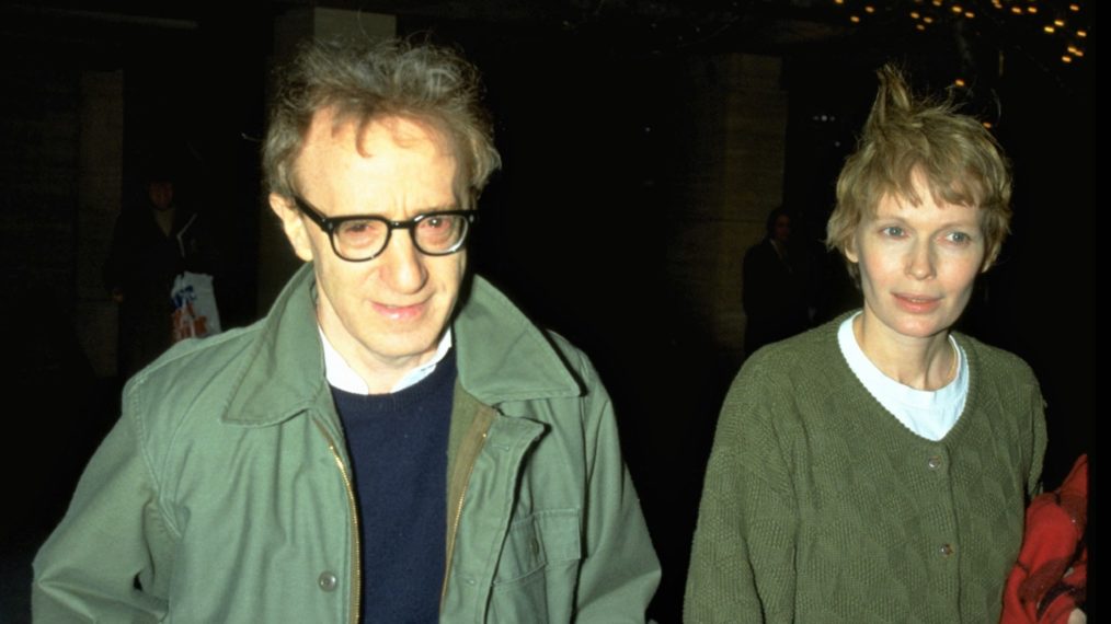 Woody Allen and Mia Farrow