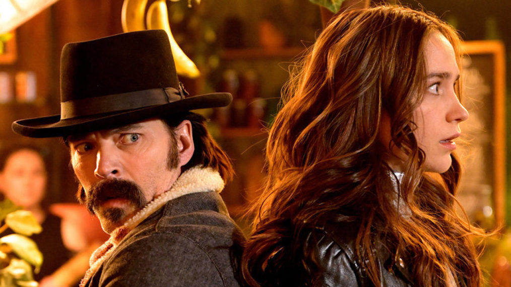 Tim Rozon and Melanie Scrofano - Wynonna Earp, Season 4 Episode 3