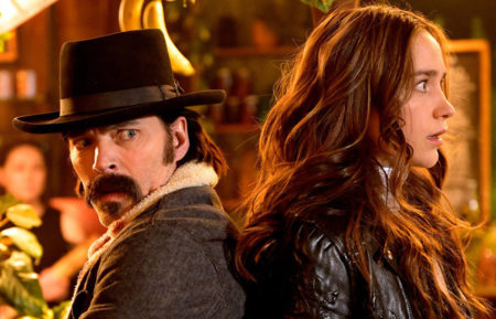 Tim Rozon and Melanie Scrofano - Wynonna Earp, Season 4 Episode 3