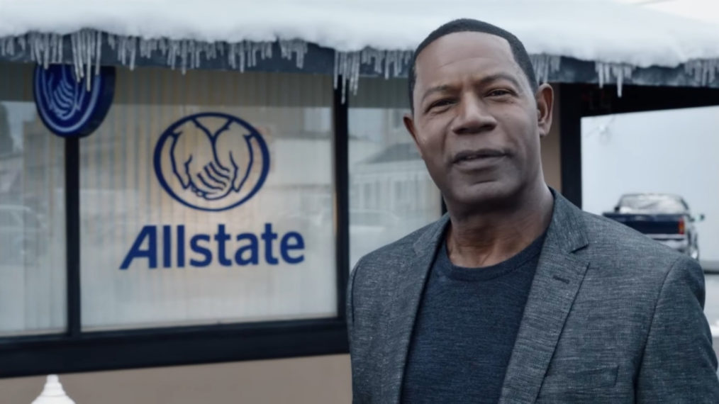 Dennis Haysbert in Allstate commercial