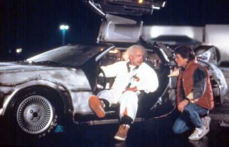 Back to the Future - Christopher Lloyd and Michael J Fox