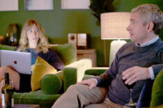 Daisy Haggard and Martin Freeman in Breeders