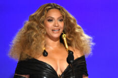 Beyoncé Knowles at the 63rd Annual Grammy Awards