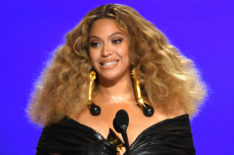 Beyoncé accepts the Best R&B Performance award for 'Black Parade' onstage during the 63rd Annual Grammy Awards