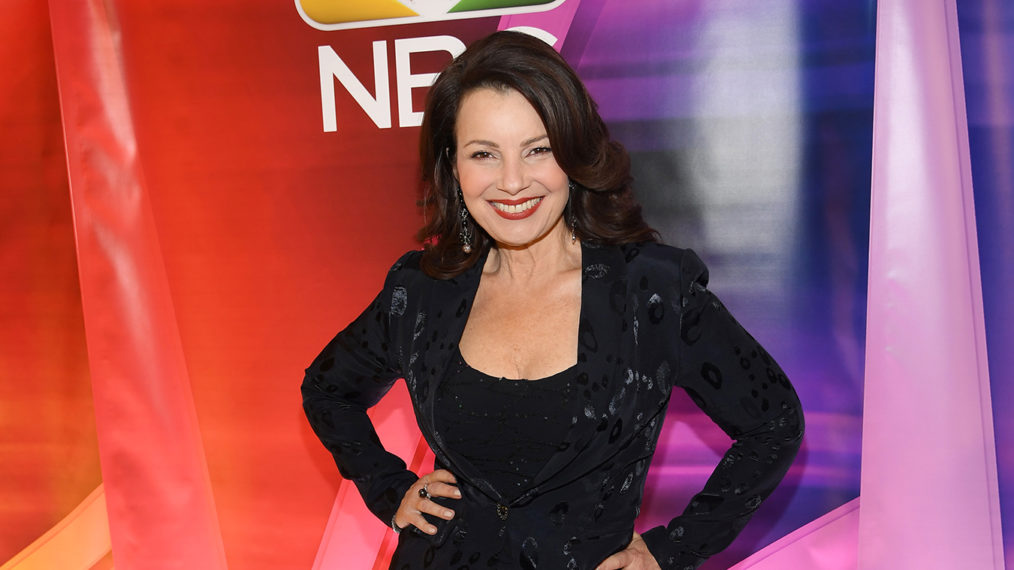 Fran Drescher attends the NBC Midseason New York Press Junket