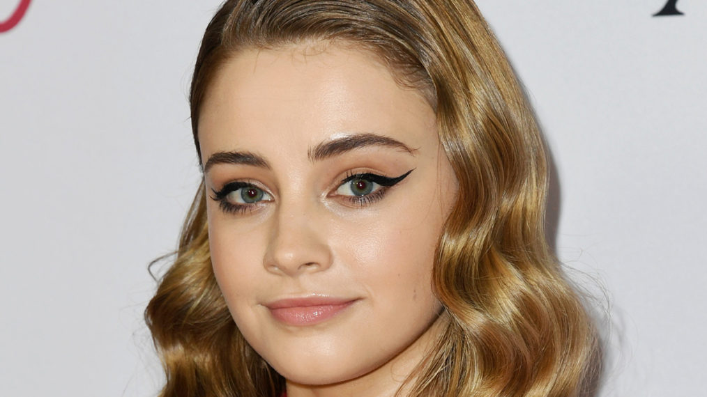 Josephine Langford attends the Los Angeles premiere of 'After'