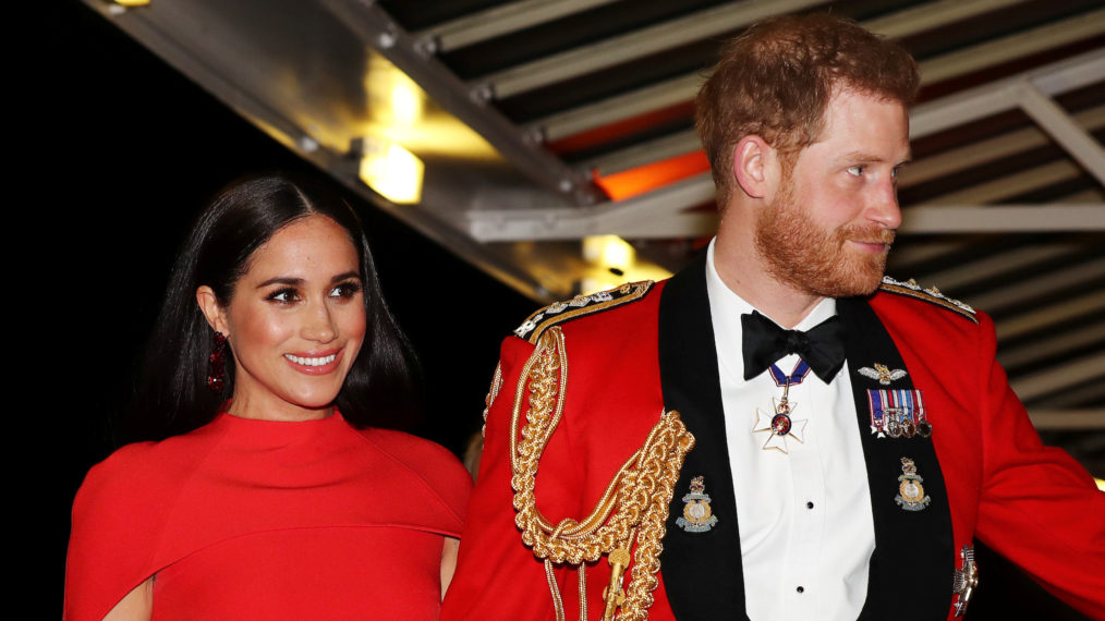 Meghan Markle and Prince Harry at Mountbatten Music Festival