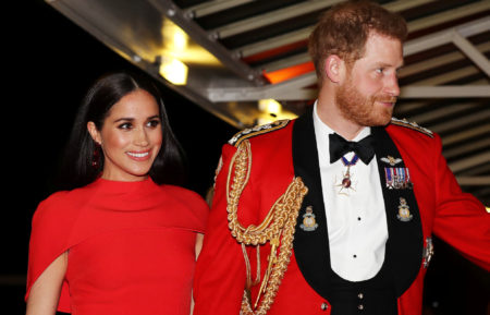 Meghan Markle and Prince Harry at Mountbatten Music Festival