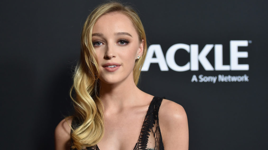 Phoebe Dynevor attends the premiere screening of Crackle's 'Snatch'