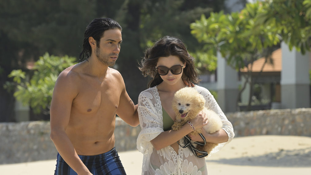 Tahar Rahim and Jenna Coleman in The Serpent