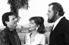 Ron Leibman, Jessica Walter, and Merlin Olsen in Aaron's Way