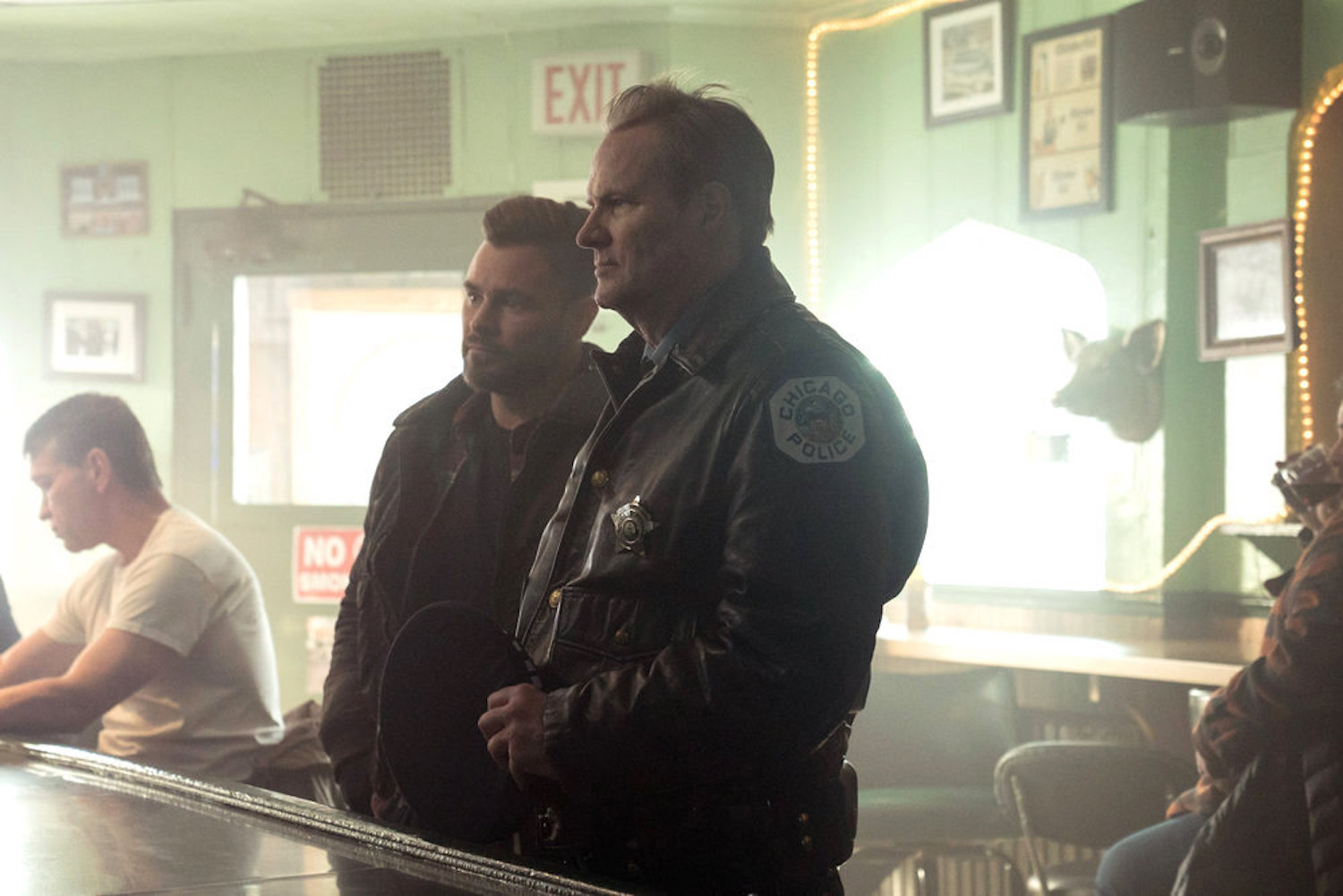 Patrick John Flueger Jack Coleman Chicago PD Adam Bob Ruzek