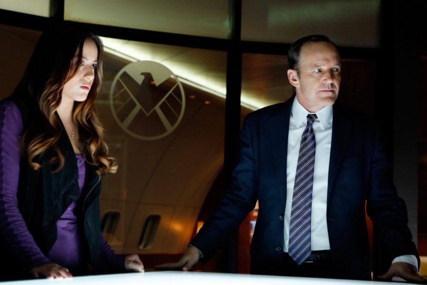 Marvel's Agents of SHIELD chloe bennet clark gregg 