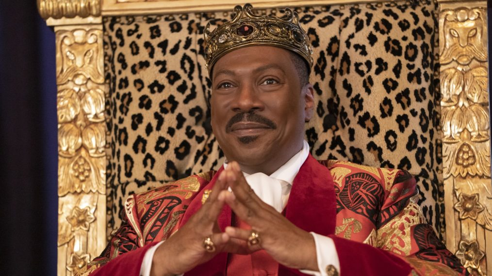 Eddie Murphy as Prince Akeem in Coming 2 America