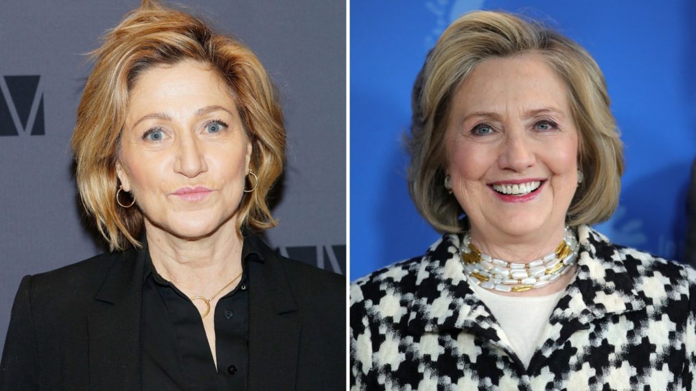 Edie Falco Hillary Clinton