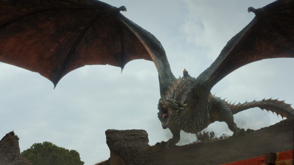 game of thrones drogon daenerys 