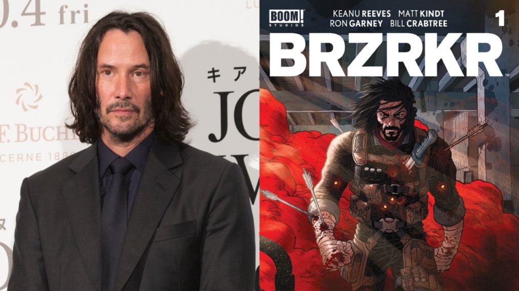 Keanu Reeves BRZRKR netflix