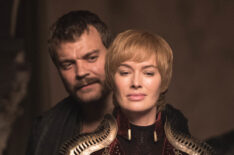 Lena Headey as Cersei Lannister and Pilou Asbæk as Euron Greyjoy in Game of Thrones Season 8