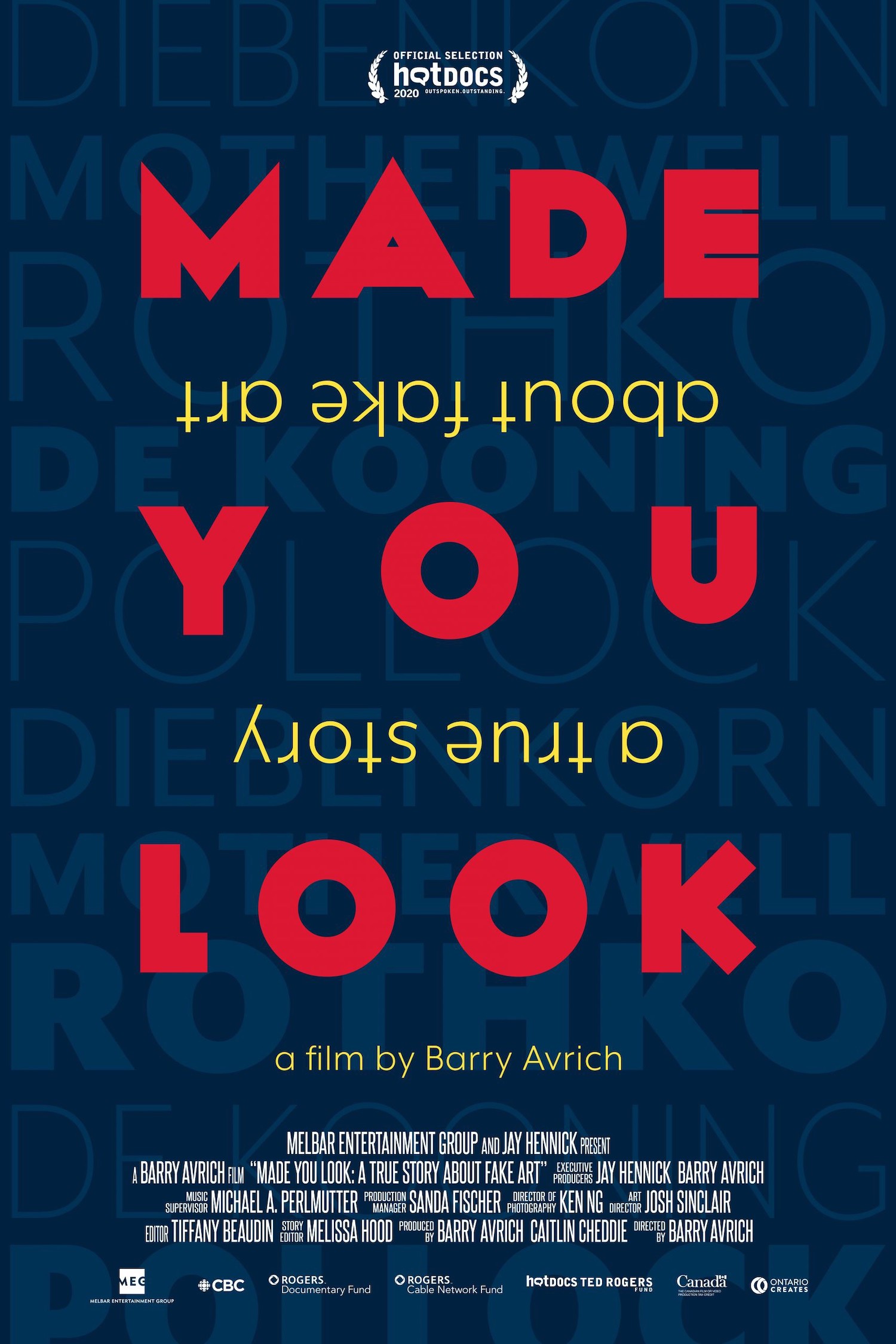 Made You Look a True Story About Fake Art Poster