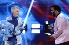 Bill Nye revealed as Ice Cube with Craig Robinson on The Masked Dancer