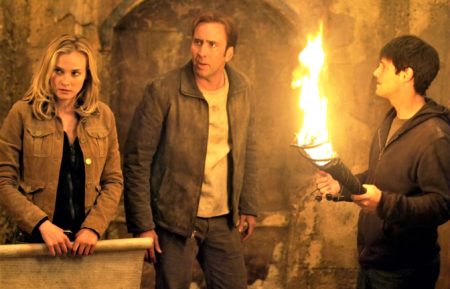 National Treasure - Diane Kruger, Nicolas Cage, and Justin Bartha