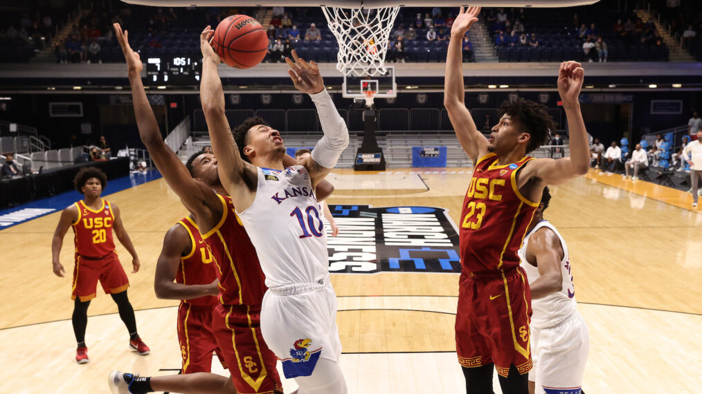 NCAA Tournament 2021 Jayhawks Trojans