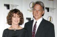 Pam Dawber and Mark Harmon at the Golden Boot Awards