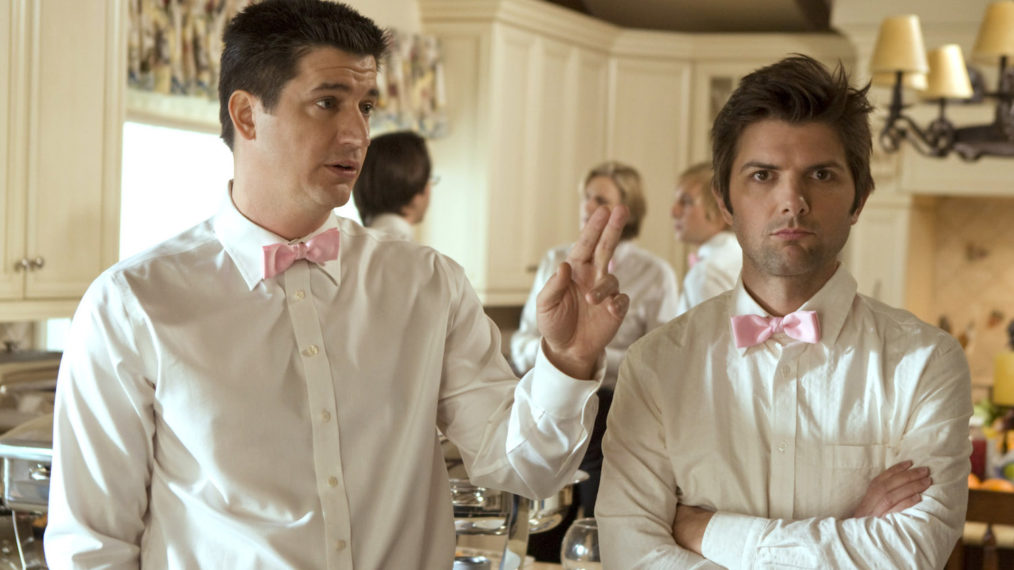 Ken Marino and Adam Scott in Party Down