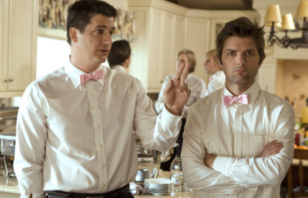 Ken Marino and Adam Scott in Party Down