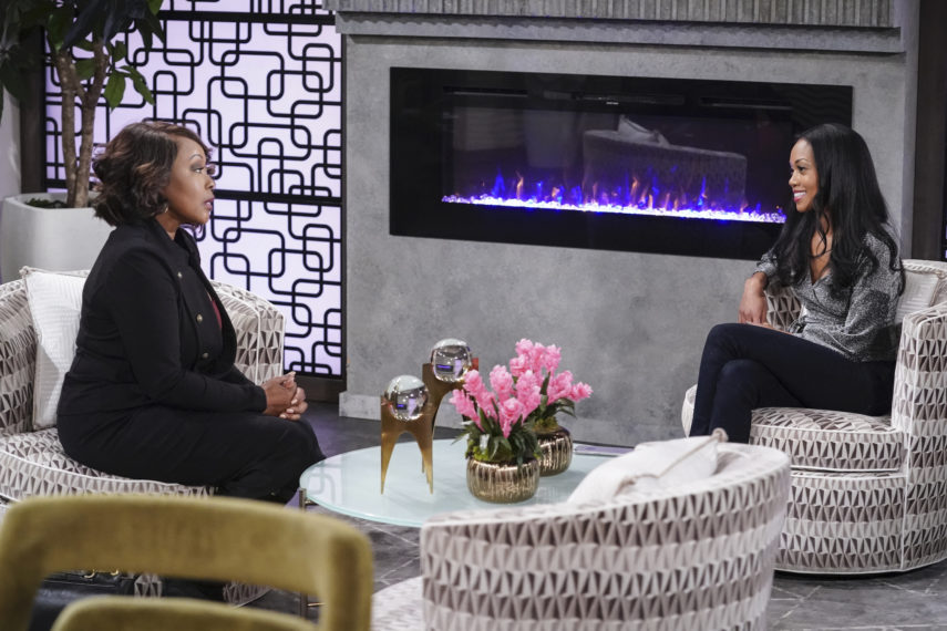 Naya and Amanda on Y&R