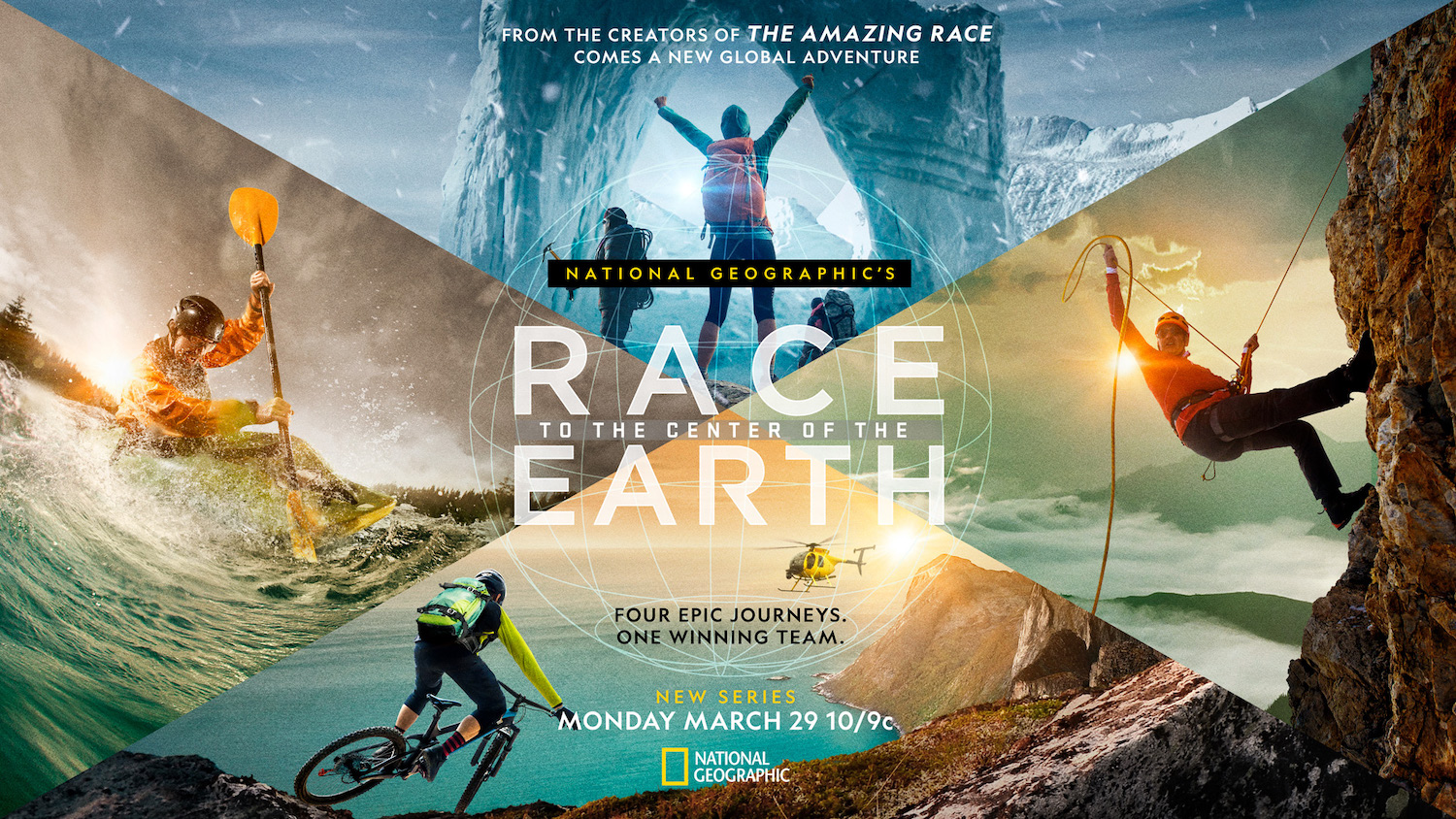 Race to the Center of the Earth Poster