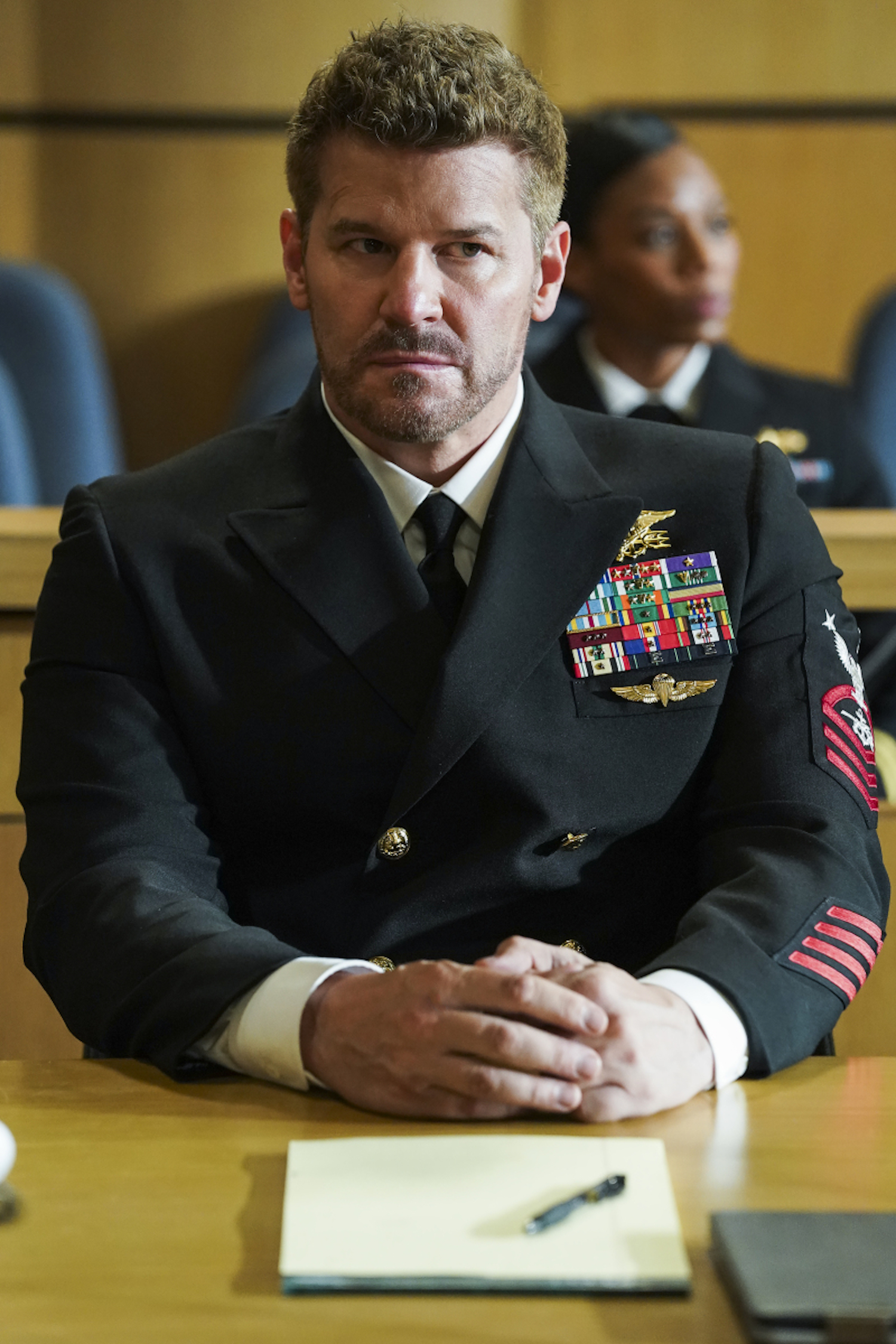 David Boreanaz - SEAL Team - Season 4 Episode 11 - 'Limits of Loyalty' - Jason Hayes on Trial