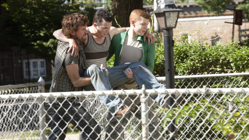 Noel Fisher as Mickey Milkovich and Cameron Monaghan as Ian Gallagher in Shameless - Season 3, Episode 5