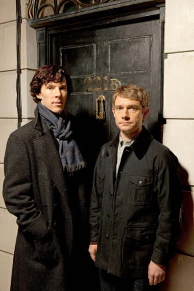 Benedict Cumberbatch Martin Freeman Sherlock Watson