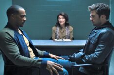 The Falcon and The Winter Soldier - Anthony Mackie, Amy Aquino, Sebastian Stan