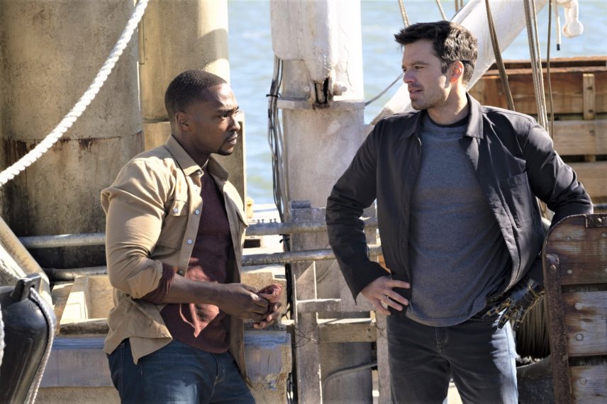 The Falcon and the Winter Soldier Anthony Mackie and Sebastian Stan