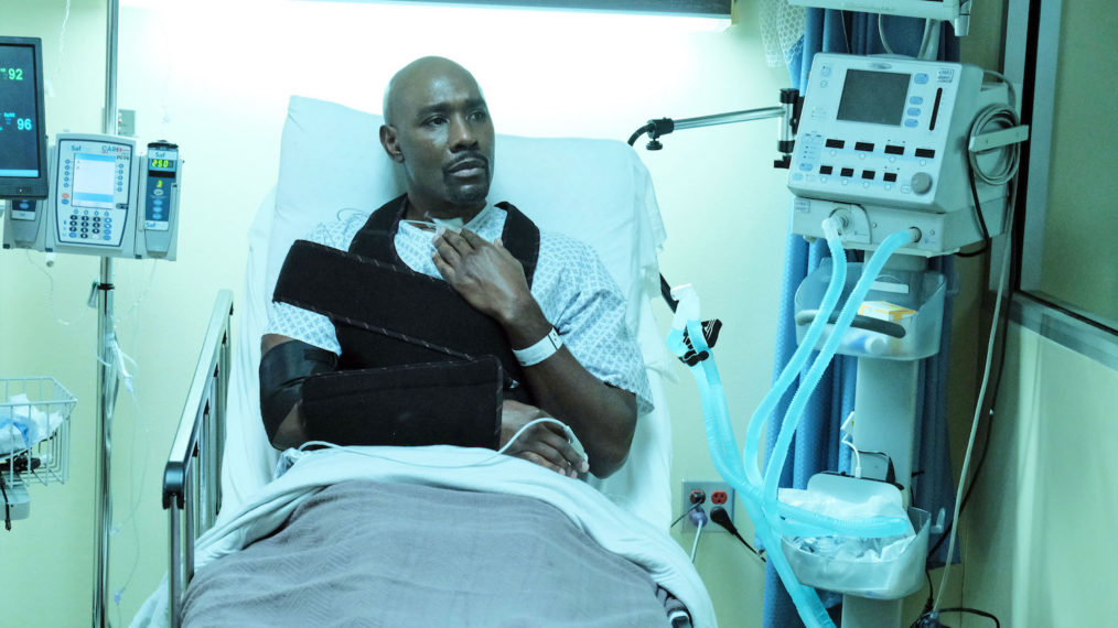 Morris Chestnut in The Resident Season 4 as Barrett Cain