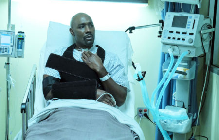 Morris Chestnut in The Resident Season 4 as Barrett Cain