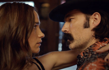 Melanie Scrofano and Tim Rozon - Wynonna Earp, Season 4 Episode 7 - Doc Holliday Dance