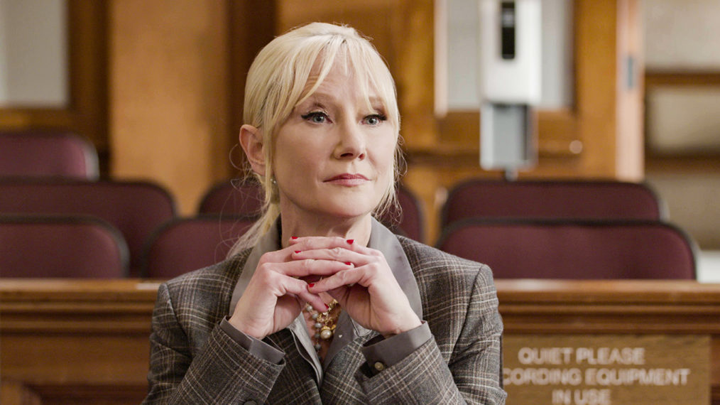 Anne Heche as Corrine Cuthbert in 'Caught Up in Circles'