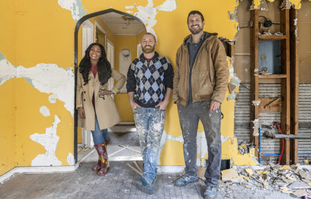 Shea Hicks-Whitfield, Keith Bynum, and Evan Thomas in Bargain Block