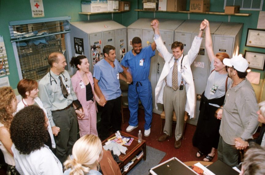 ER cast behind the scenes