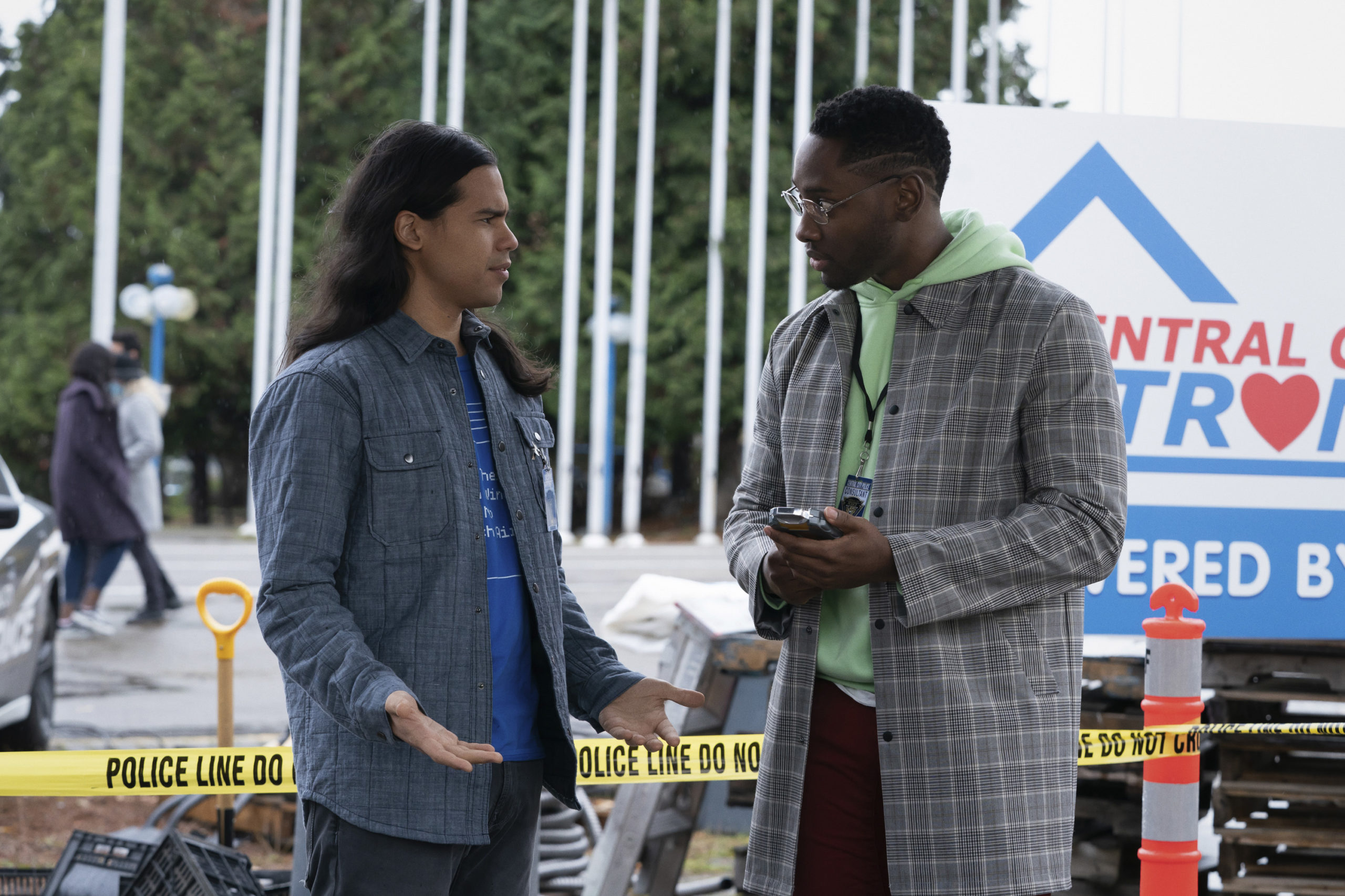 The Flash Carlos Valdes Brandon McKnight